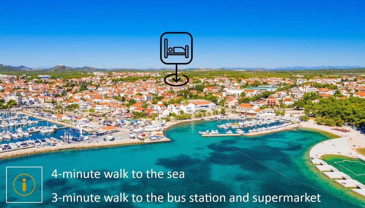 Sea Side Apartments Vodice Dış mekan fotoğraf